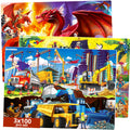 100 Piece Floor Puzzles for Kids Ages 4-6 A868