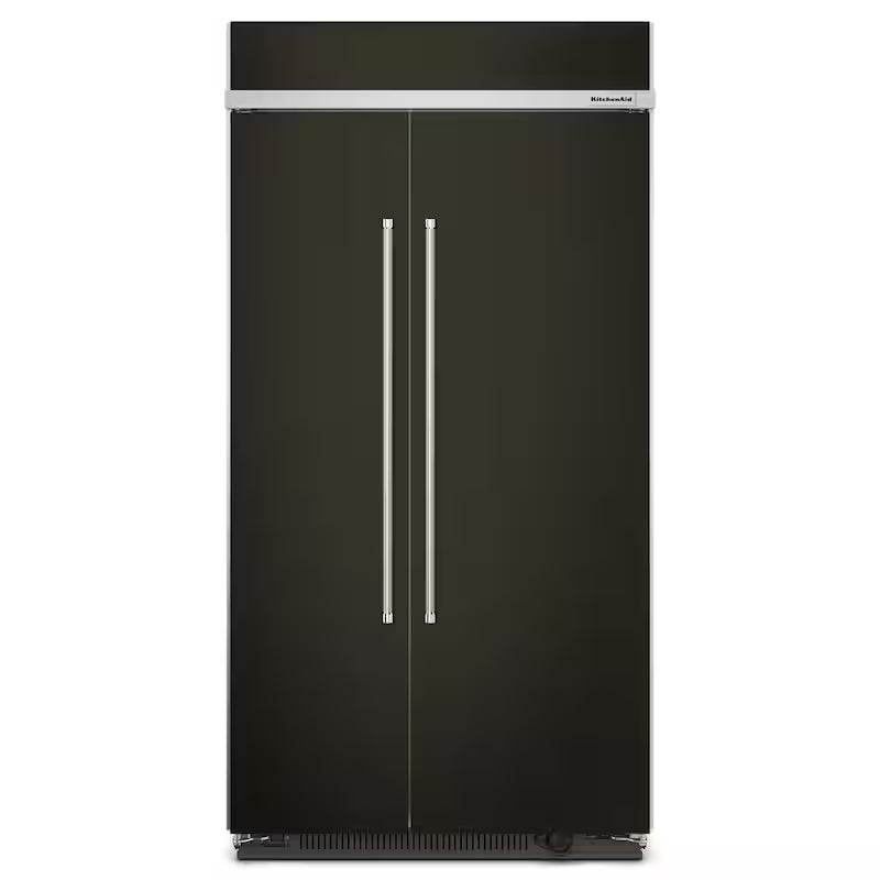 Black Stainless Steel Side-by-Side Refrigerator G3487