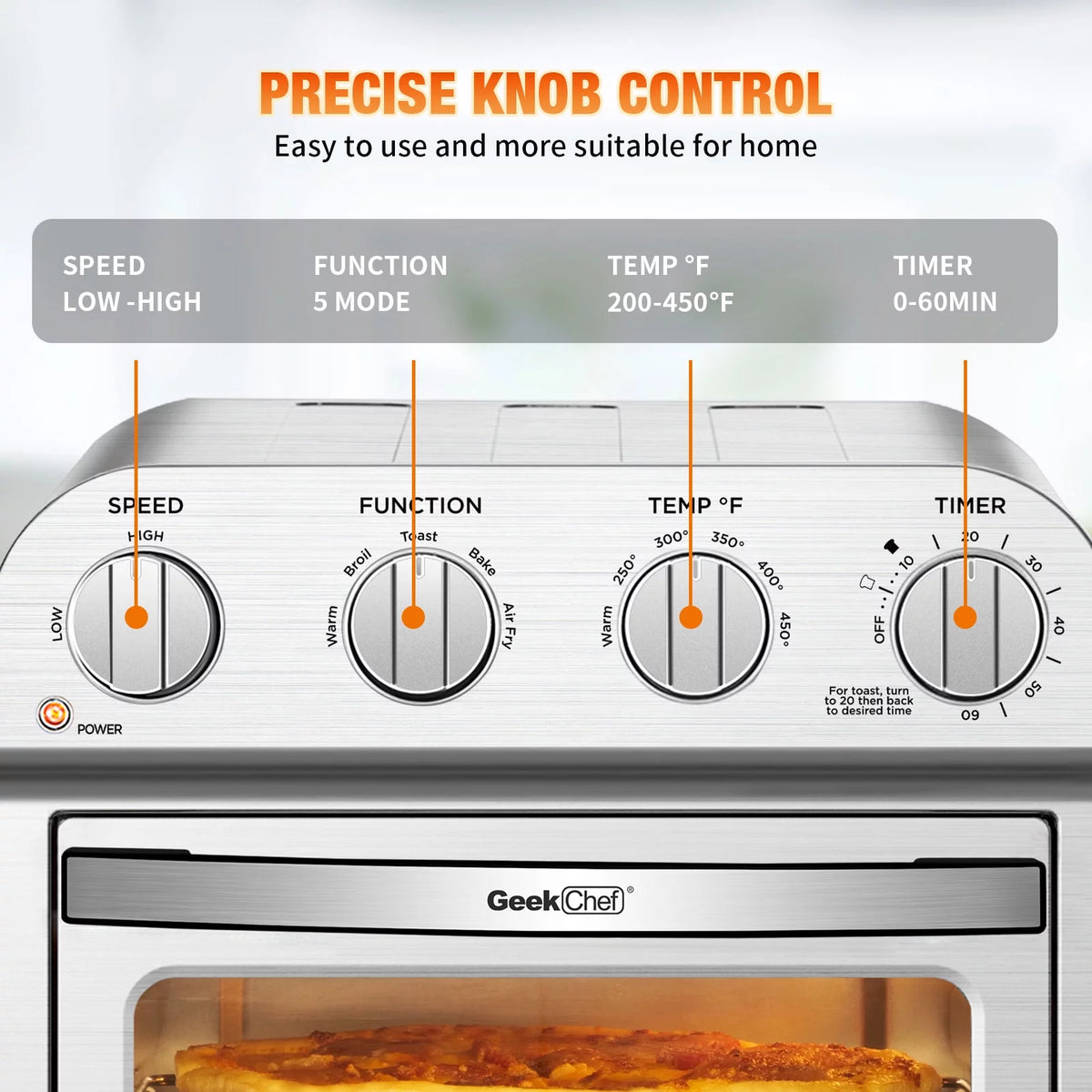 10.6QT Air Fryer Oven Combo G254