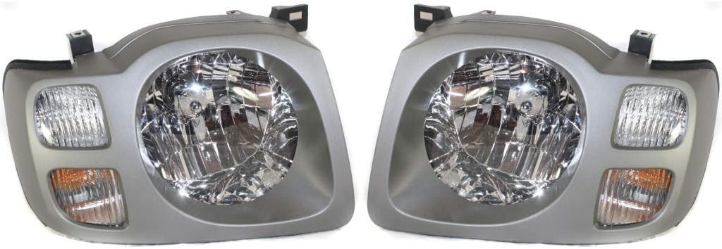 Headlight Assembly Pair with Bulbs Y335929