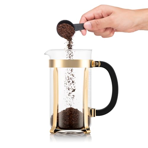 34oz Borosilicate Glass French Press Coffee Maker T4982
