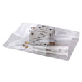 2 mil Clear Layflat Poly Bags 8 x 36, 1000/Case N332