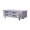 76 in. 15 cu. ft. Stainless Steel Refrigerated Equipment Stand H3191