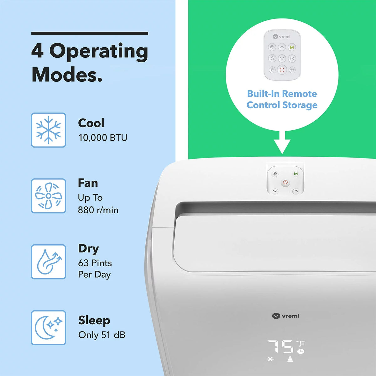 14000 BTU Portable Air Conditioner L4360